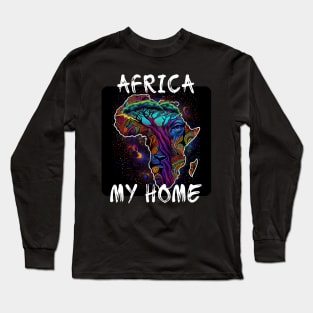 Africa, My Home 8 Long Sleeve T-Shirt